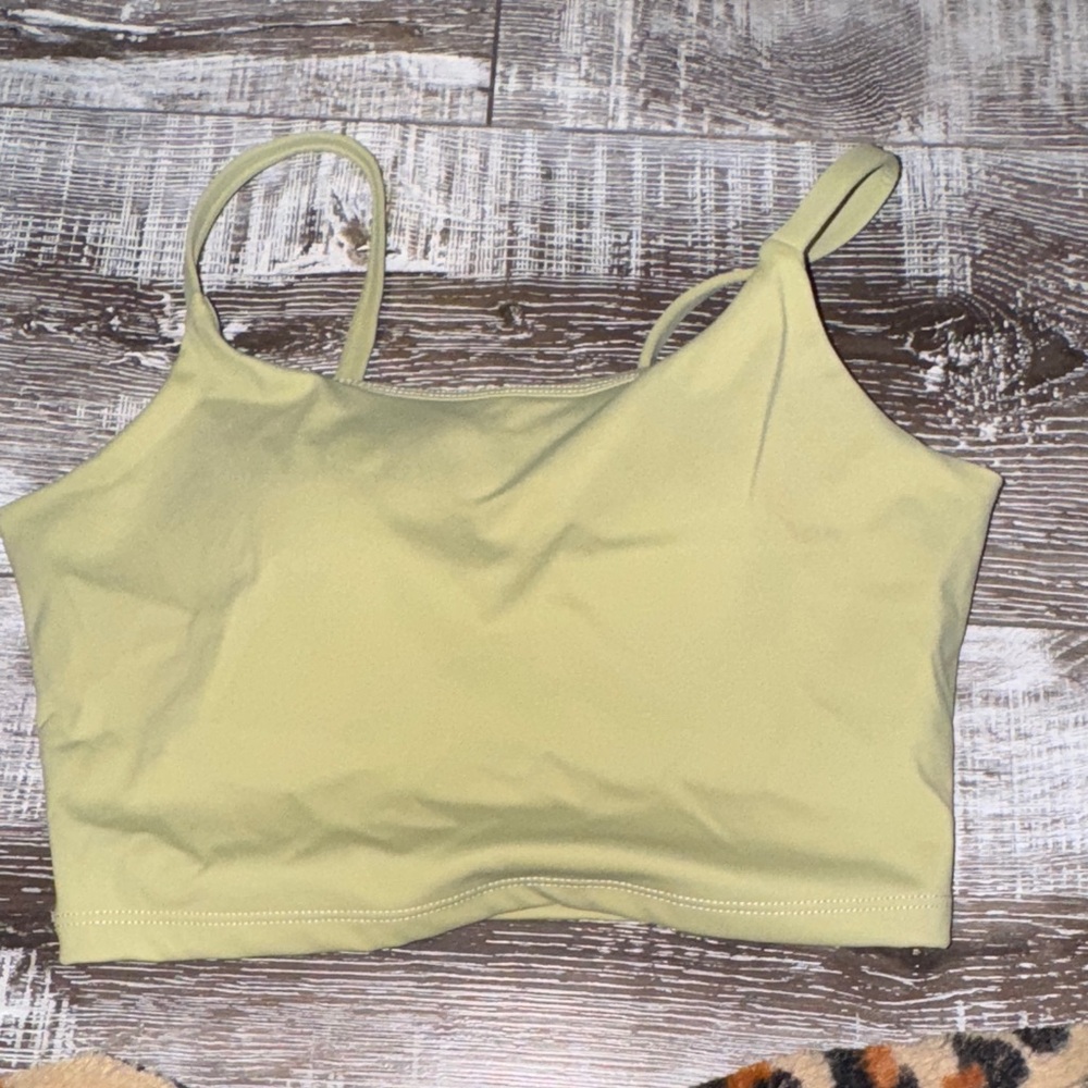 Light Green Crop Top
